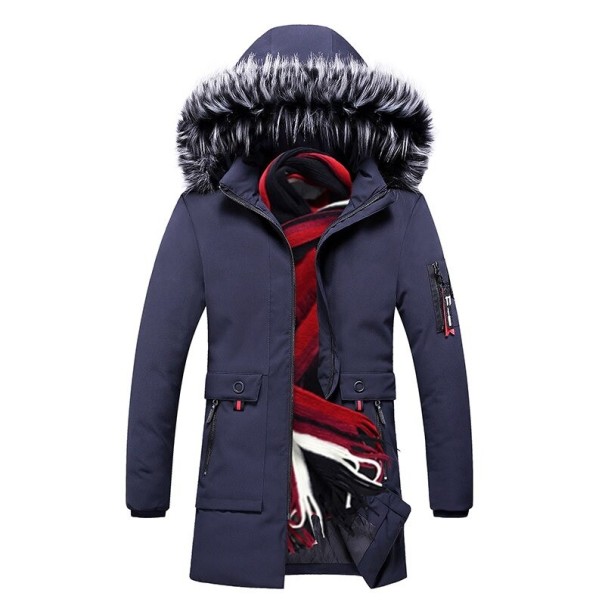 Veste d'hiver pour homme S78 bleu foncé S
