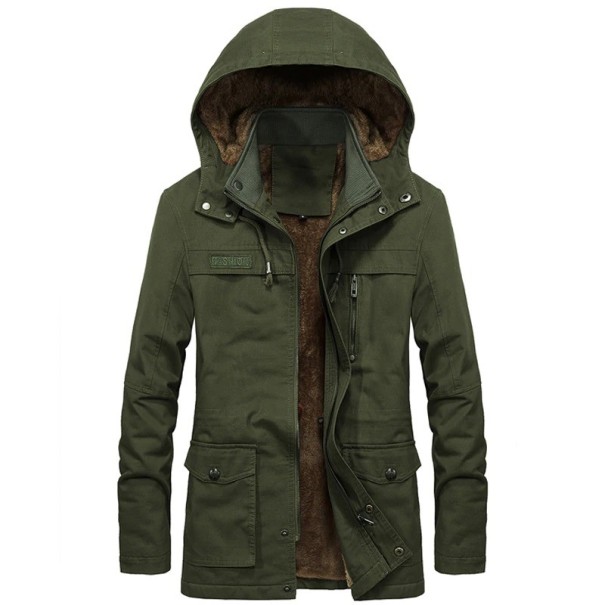 Veste d'hiver pour homme S99 vert armée XL