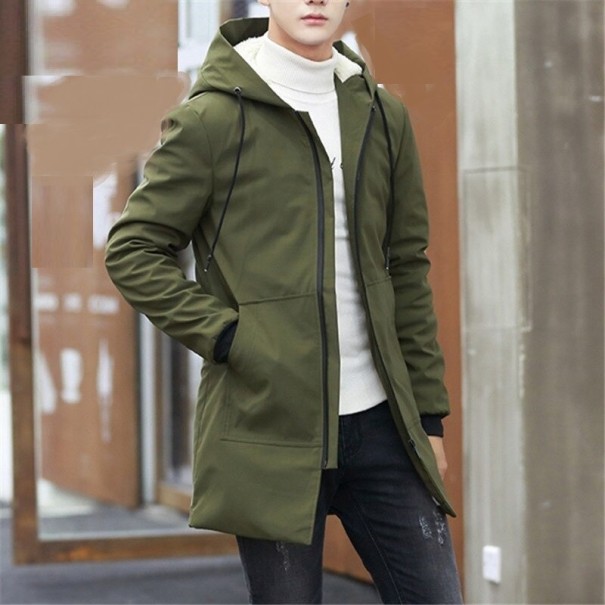 Veste d'hiver pour hommes F1311 vert armée L