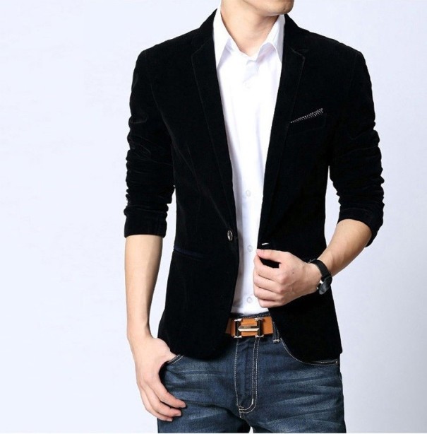 Veste de cérémonie pour homme J2734 noir M