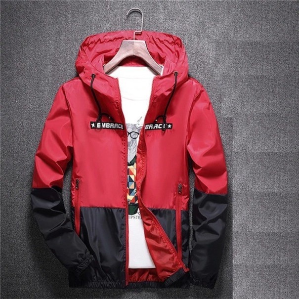 Veste de printemps/automne pour homme S10 rouge XL