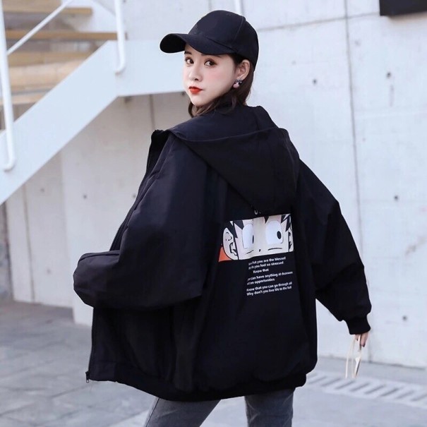 Veste de printemps pour femmes P1497 noir L