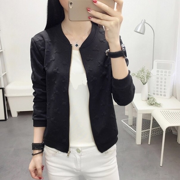 Veste de printemps pour femmes P2489 noir XL