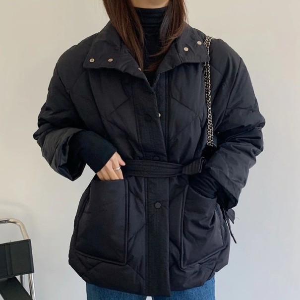 Veste de transition pour femme P1452 noir