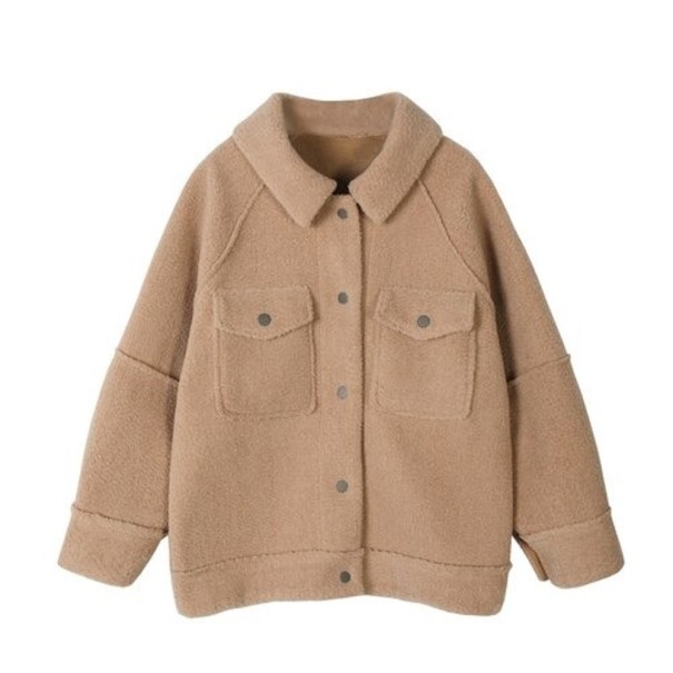 Veste en fausse fourrure pour femmes S 3