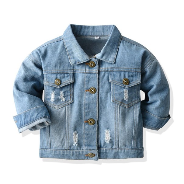 Veste en jean pour enfants L1940 5