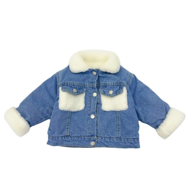 Veste en jean pour fille L1886 12-24 mois