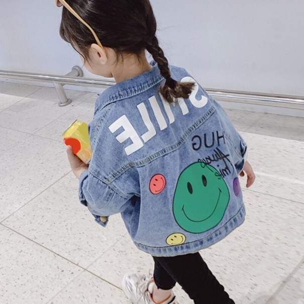 Veste en jean pour fille L2017 5 B