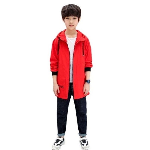 Veste garçon L2088 rouge 10