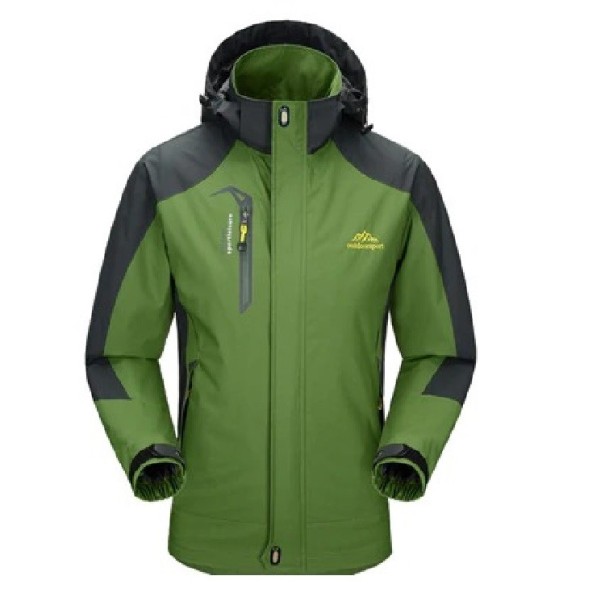 Veste imperméable pour homme printemps/automne vert armée L