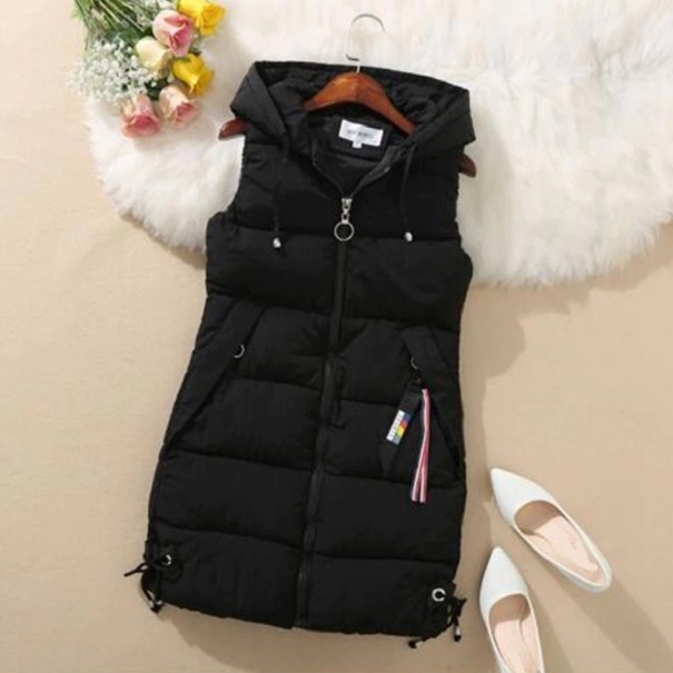 Veste matelassée pour femmes A3065 noir XS