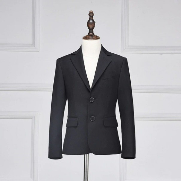 Veste pour garçon B1354 noir 2