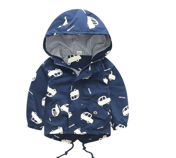 Veste pour garçon J1311 bleu 9-12 mois