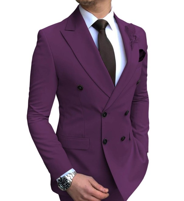 Veste pour homme A2644 violet foncé L