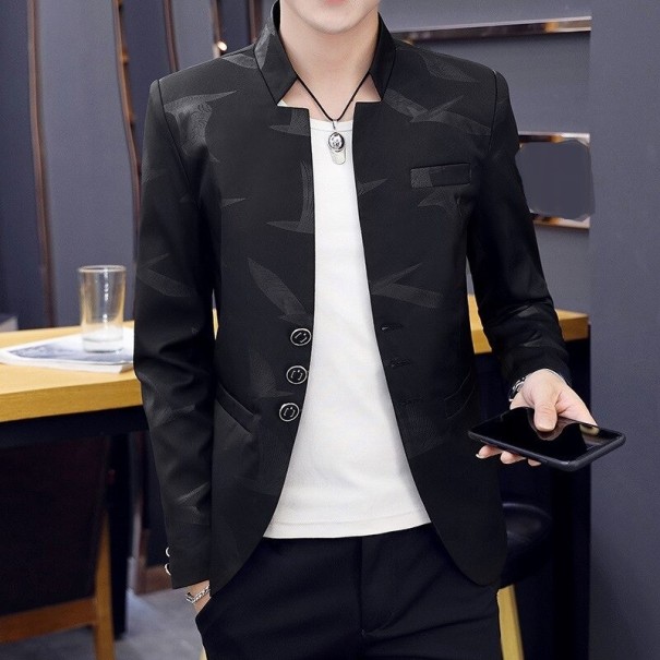 Veste pour homme avec des oiseaux noir M