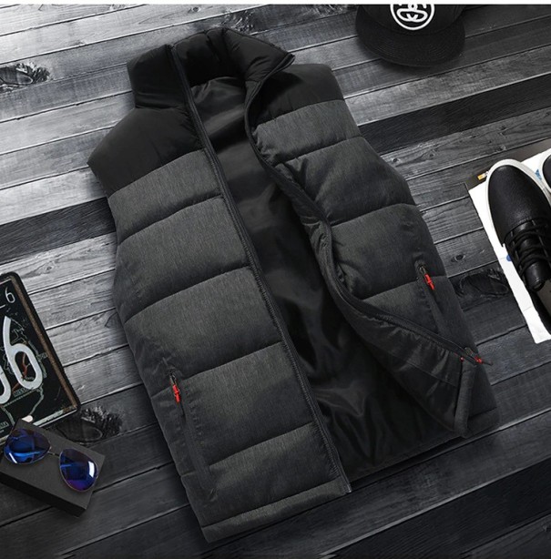 Veste pour homme de qualité J1357 gris foncé S