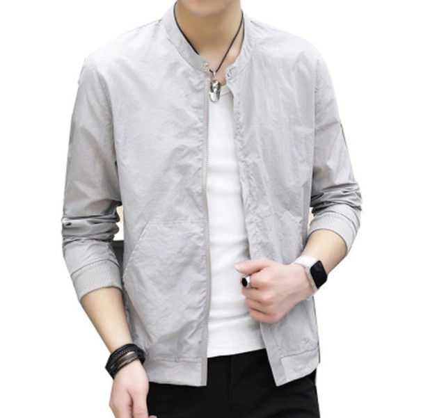 Veste pour homme F1129 gris XL