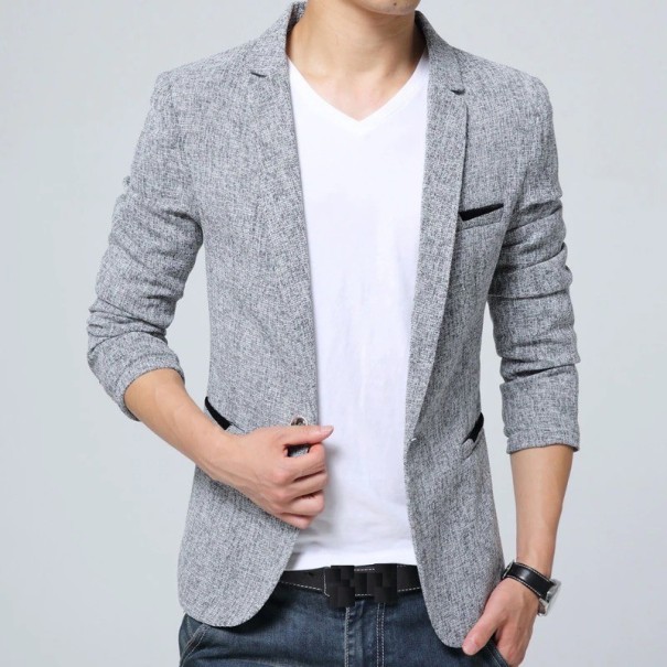 Veste pour homme F315 gris M