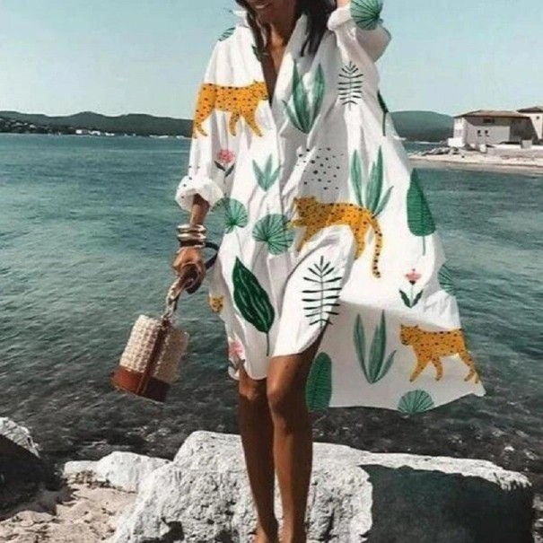 Vestido camisero de mujer P1223 S 5