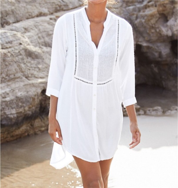 Vestido camisero mini de cristian 1