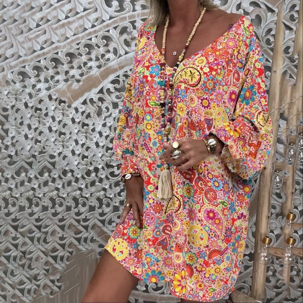 Vestido colorido de mujer 3XL 4