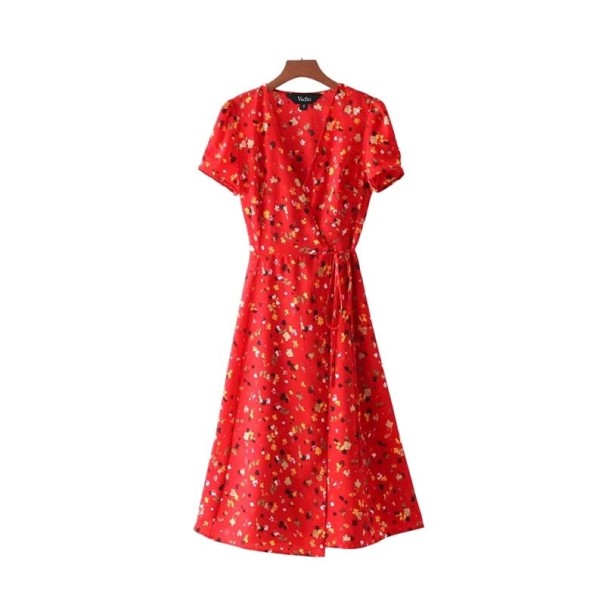 Vestido de mujer Chloe rojo XS