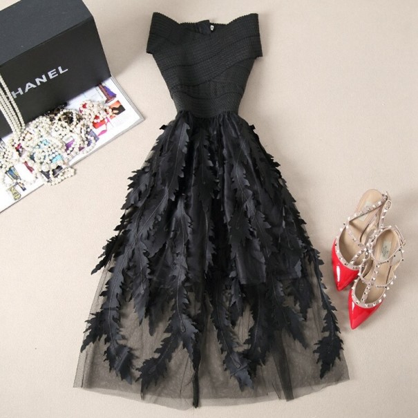 Vestido de mujer Eleanor negro S