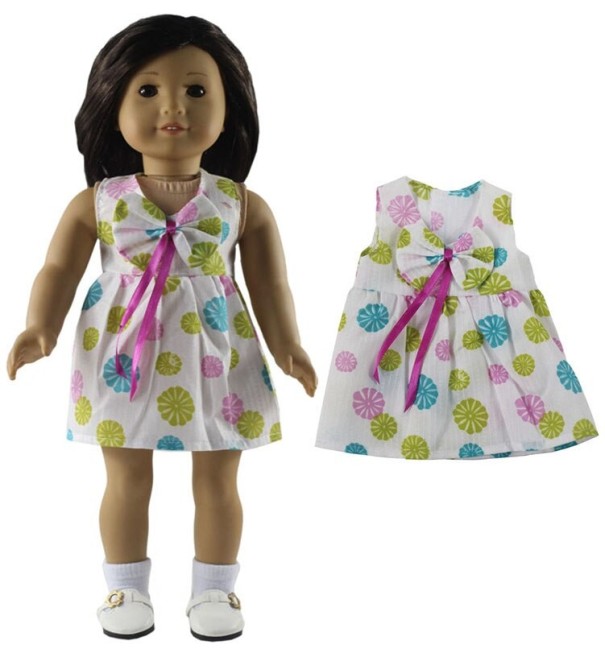 Vestido de muñeca A107 3