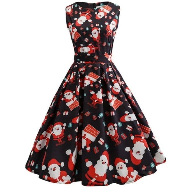 Vestido de Natal Feminino XXL 3
