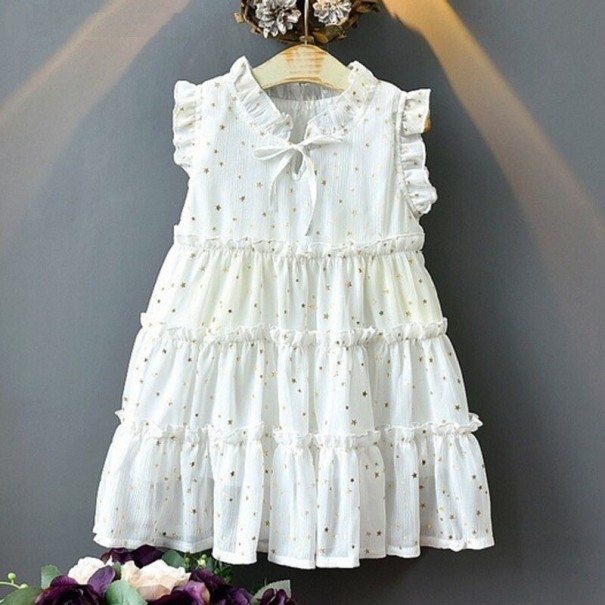Vestido de niña N283 blanco 3