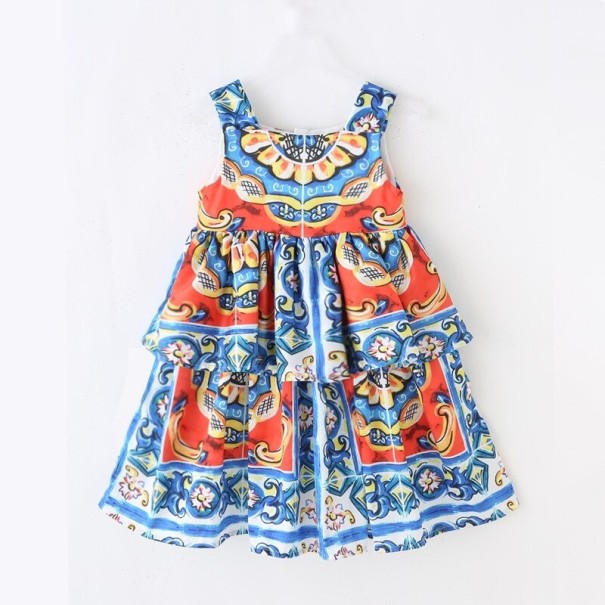 Vestido de niña N580 9