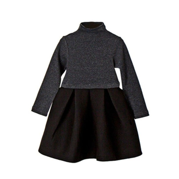 Vestido de niña N590 negro 5