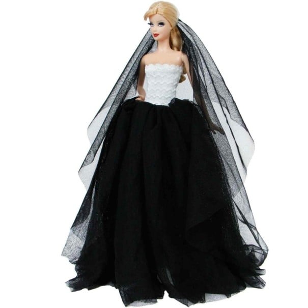 Vestido de noite para barbie 1