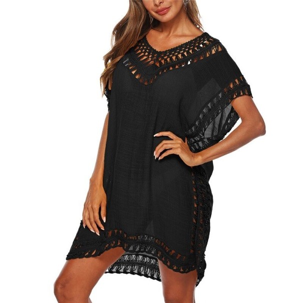 Vestido de playa mujer P333 negro