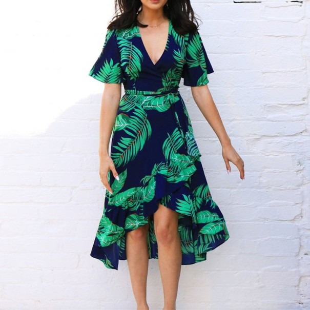 Vestido de verano de mujer Kirsti azul oscuro L