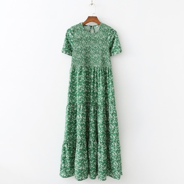 Vestido largo verde Erika S