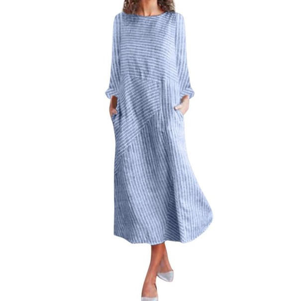 Vestido Listrado Rebecca M 7