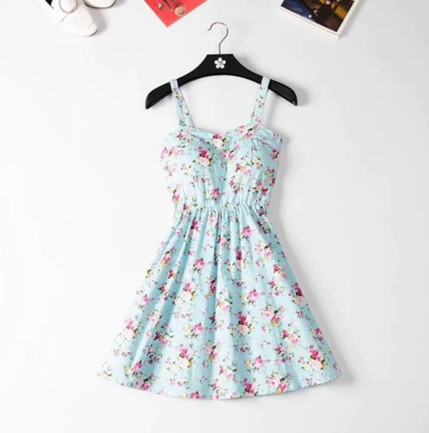 Vestido mini feminino franzido 16