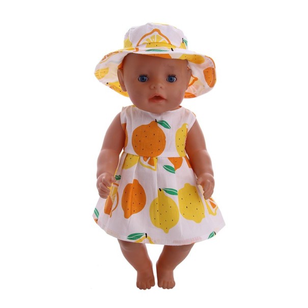 Vestidos con sombreros para muñecas 2 Vestidos con sombreros para muñecas 2
