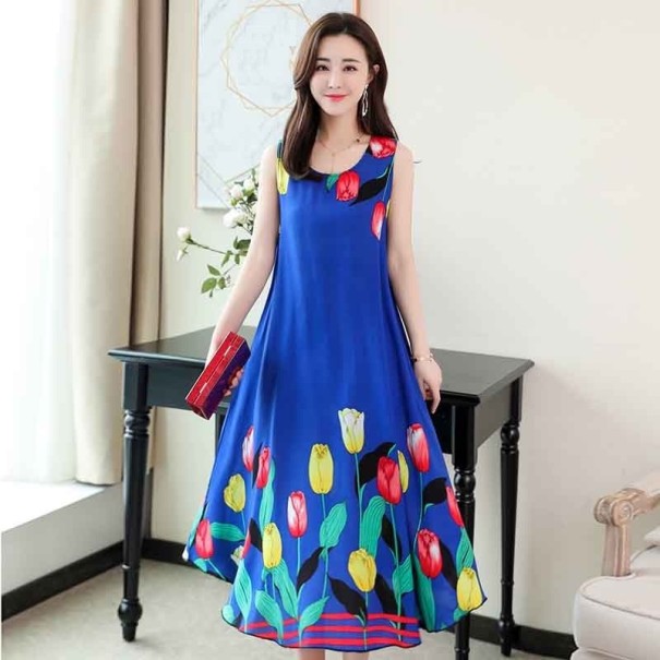 Vestidos de verano estampados de talla grande 3XL 2
