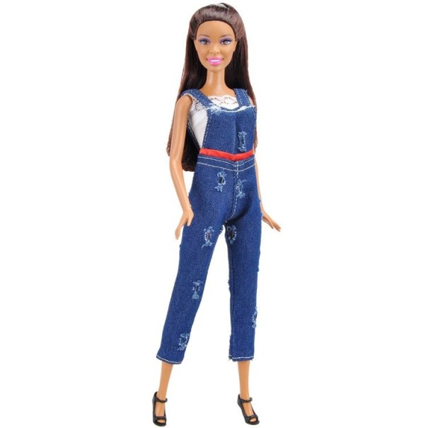 Vêtement en jean pour poupée 3