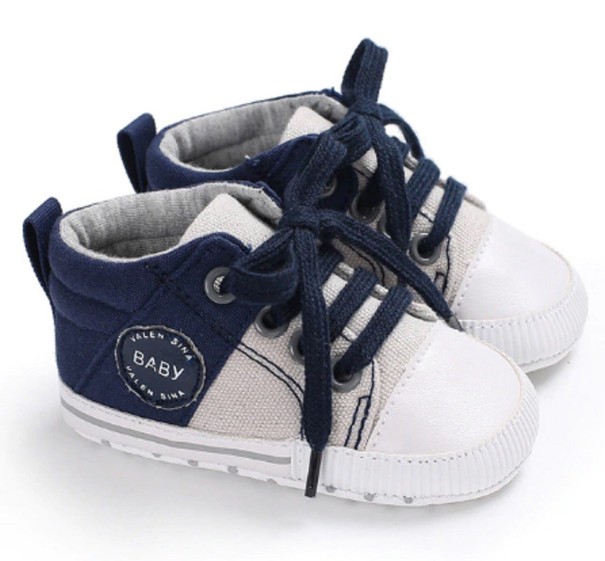 Veterschoenen voor kinderen blauw 6-12 maanden