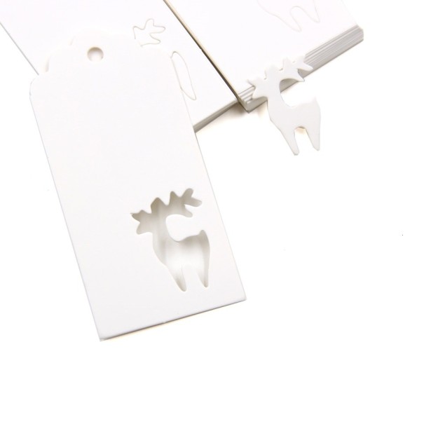 Vianočné darčekové menovky 50 ks 4