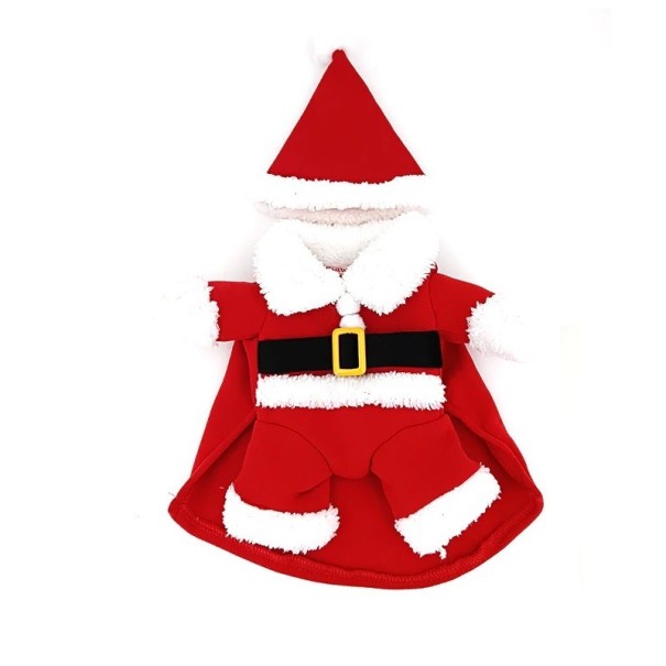 Vianočné oblečenie pre psov Santa Claus S
