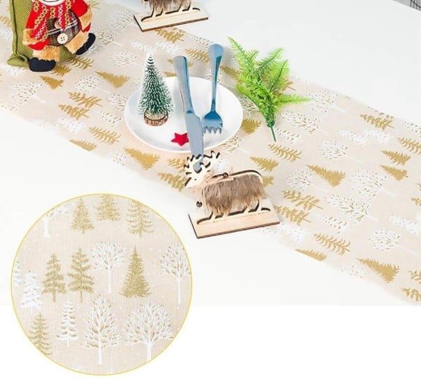 Vianočný behúň na stôl C5898 3