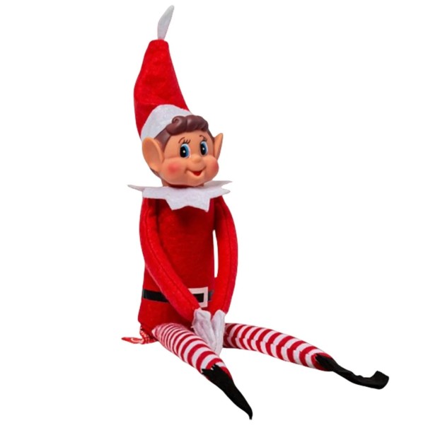 Vianočný elf červený 40 x 8 cm 1