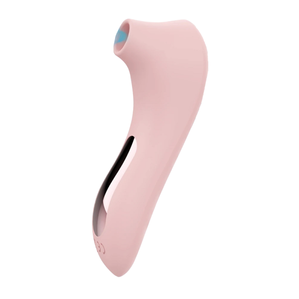 Vibrador de presión para mujeres Vibrador de clítoris resistente al agua 7 programas de presión Juguete erótico para mujeres rosa claro