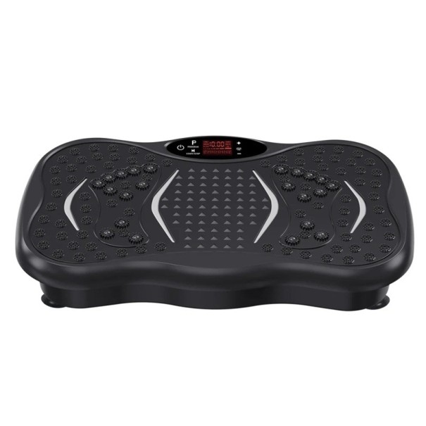 Vibrating Platform 150 W 99 Levels of Intensity and 5 Training Modes Maximum Load 150 kg ABS and TPR LCD Display Black For Full Body Workout 1