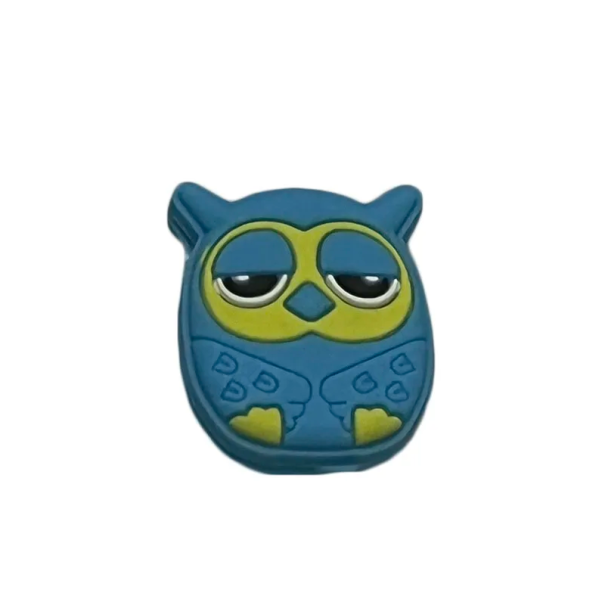 Vibration Dampener for Tennis Racket Owl Design Silicone Accessory Comfortable Grip Sports Equipment Tennis 1