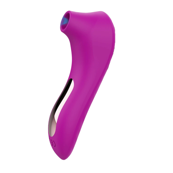 Vibrator de presiune pentru femei Vibrator de clitoris impermeabil 7 programe de presiune Jucărie erotică pentru femei violet